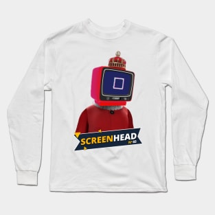 Screen Head Series No:3 Long Sleeve T-Shirt